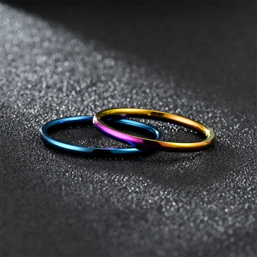 2mm Stainless Steel Thin Ring