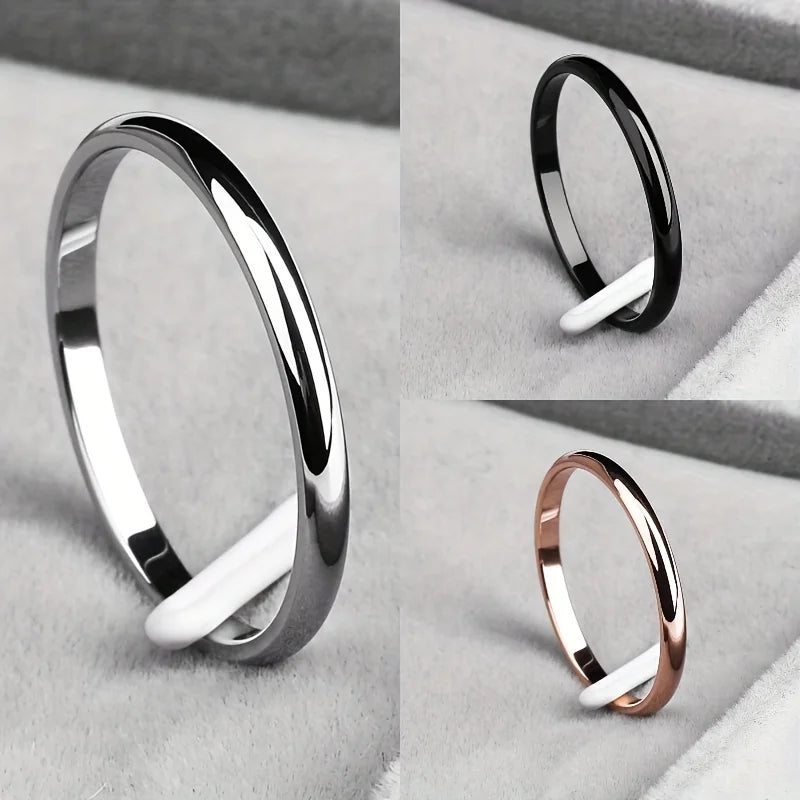 2mm Stainless Steel Thin Ring