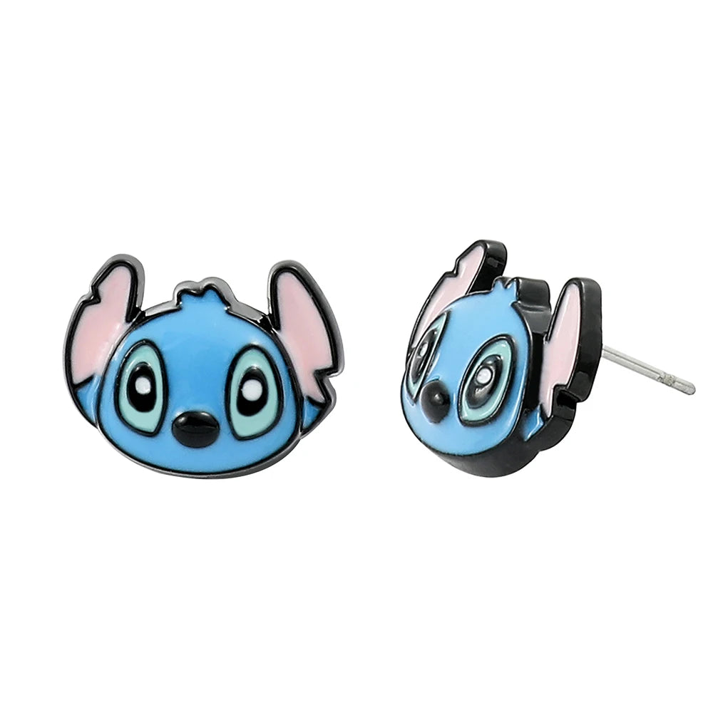 Stitch Flower Stud Earrings